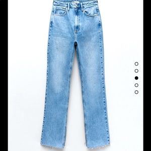Zara - slim flare jeans